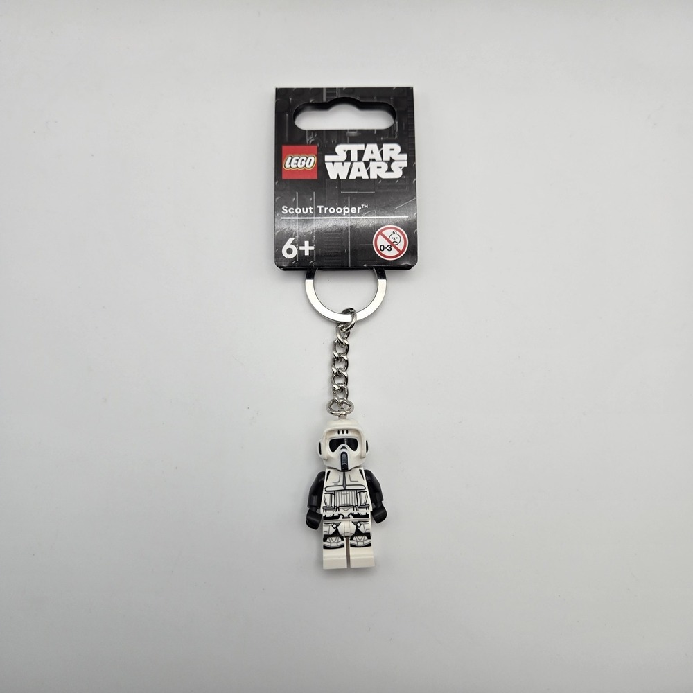 LEGO Star Wars Scout Trooper Key Chain Keyring 854246 | NEW (NWT)